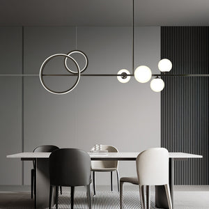 DOVER Linear Chandelier by Lampadom