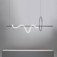 DRESDEN Linear Chandelier by Lampadom - top view