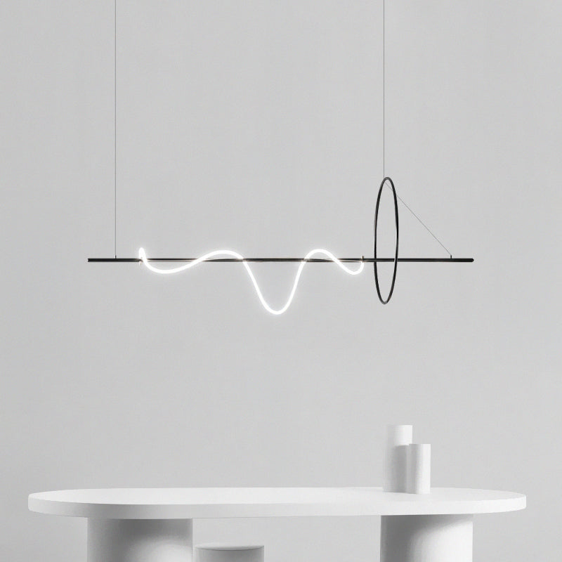 DRESDEN Linear Chandelier by Lampadom - ambient shot