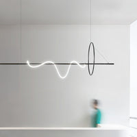 DRESDEN Linear Chandelier by Lampadom - detail view