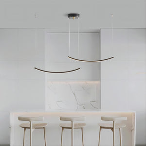 DRIVE Linear Chandelier by Lampadom