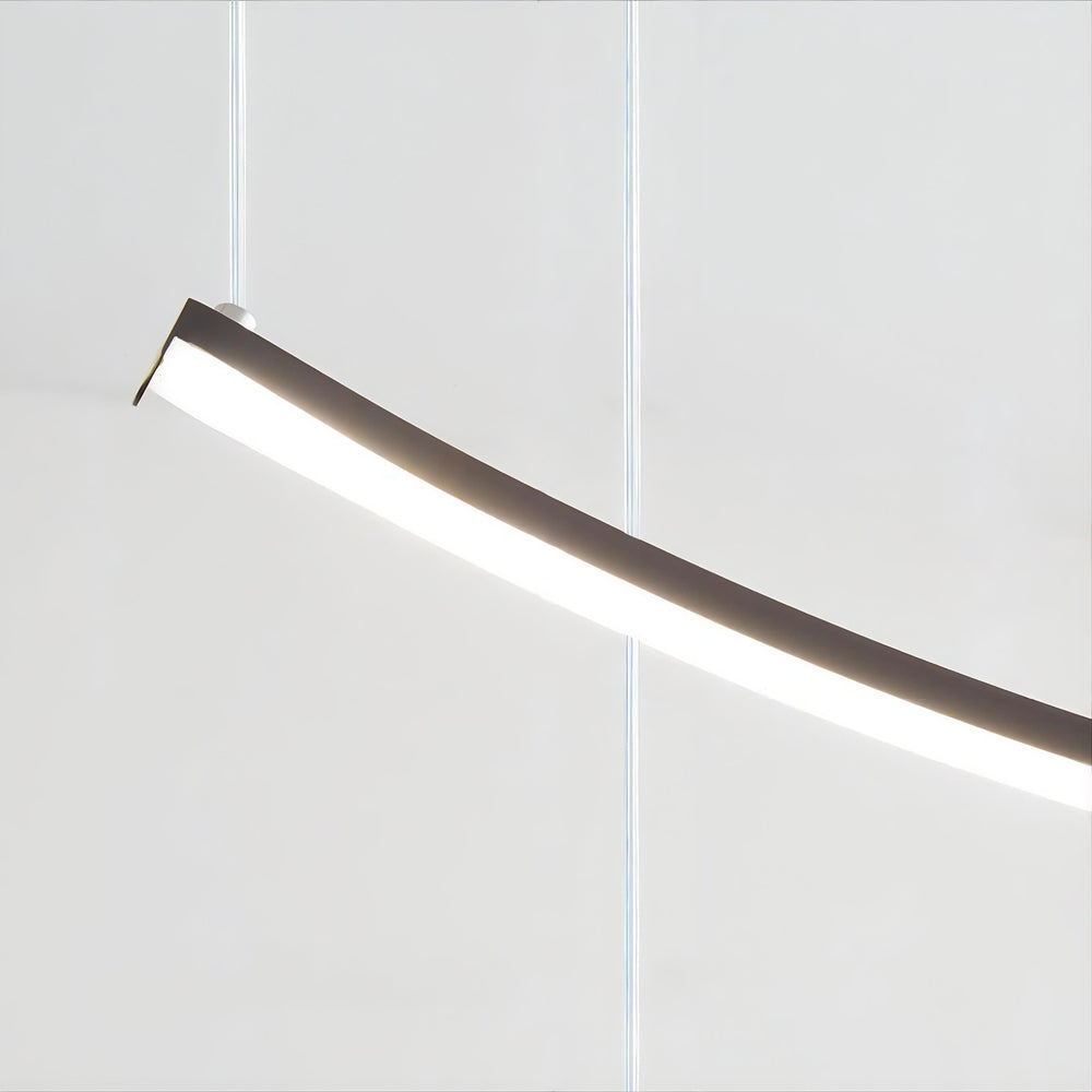 DRIVE Linear Chandelier by Lampadom - close-up