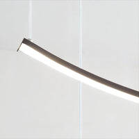 DRIVE Linear Chandelier by Lampadom - close-up