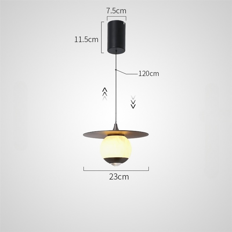 ECLA DISC  Pendant by Lampadom - top view