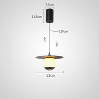 ECLA DISC  Pendant by Lampadom - top view