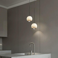ECLA MARBLE pendant by Lampadom - scale reference