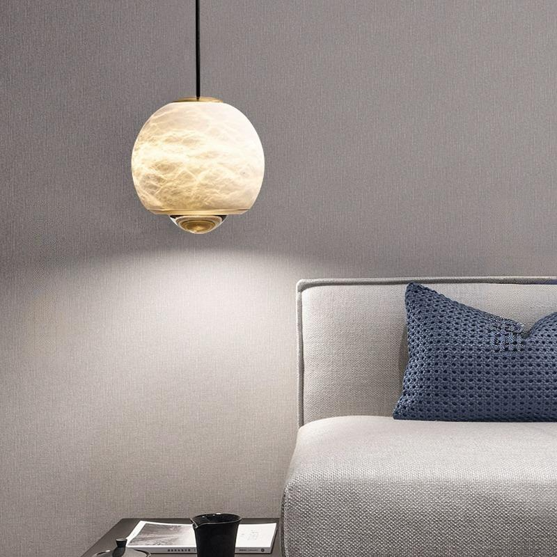 ECLA MARBLE pendant by Lampadom - angle view
