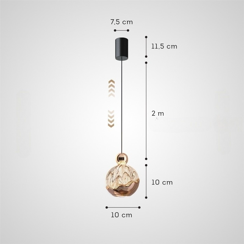 ECLA Pendant by Lampadom - angle view