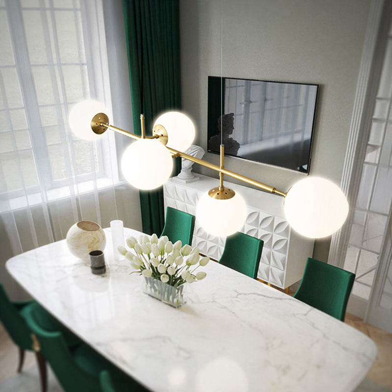 EDMUND Linear Chandelier by Lampadom - scale reference