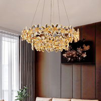 EGEL B Chandelier by Lampadom - side view
