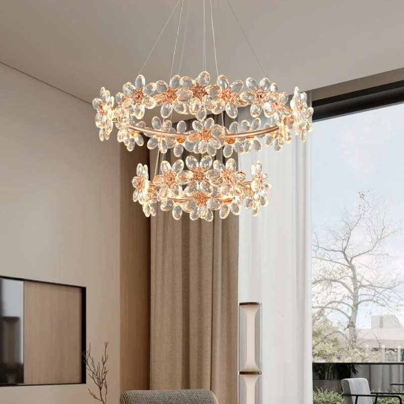 EGEL B Chandelier by Lampadom - angle view
