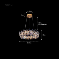 EGEL B Chandelier by Lampadom - detail view