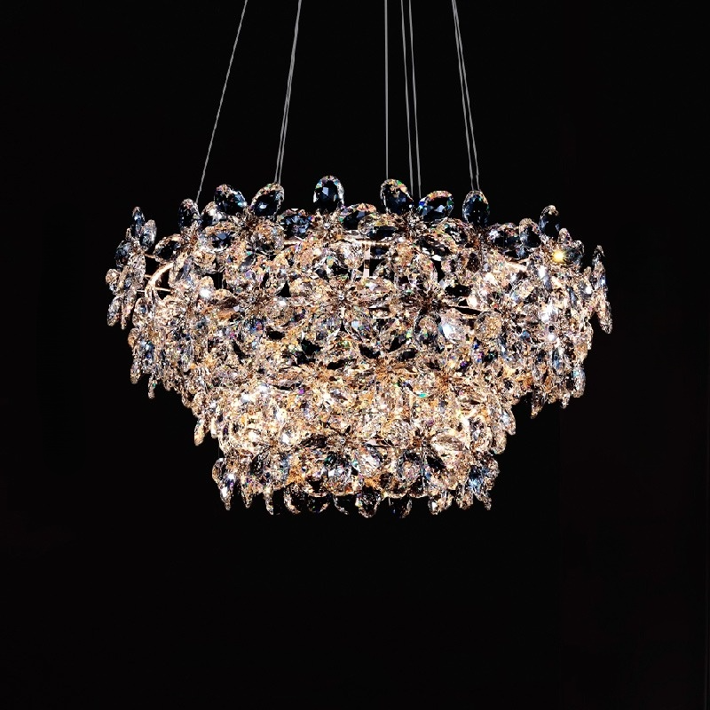 EGEL B Chandelier by Lampadom - scale reference