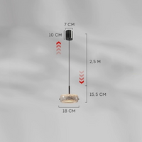 EILERT Pendant by Lampadom - scale reference