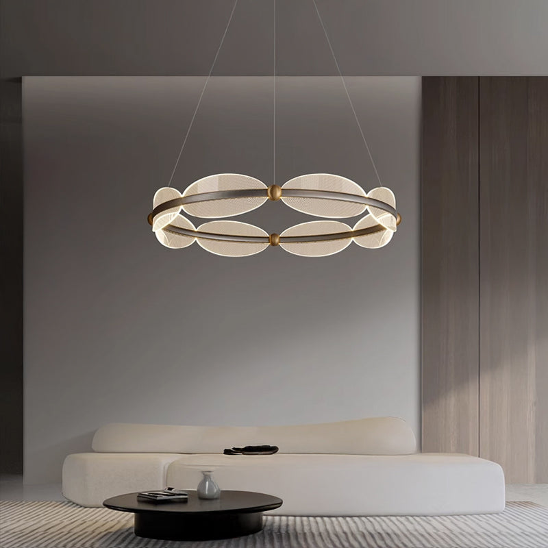 ELIS Ring Chandelier by Lampadom - side view