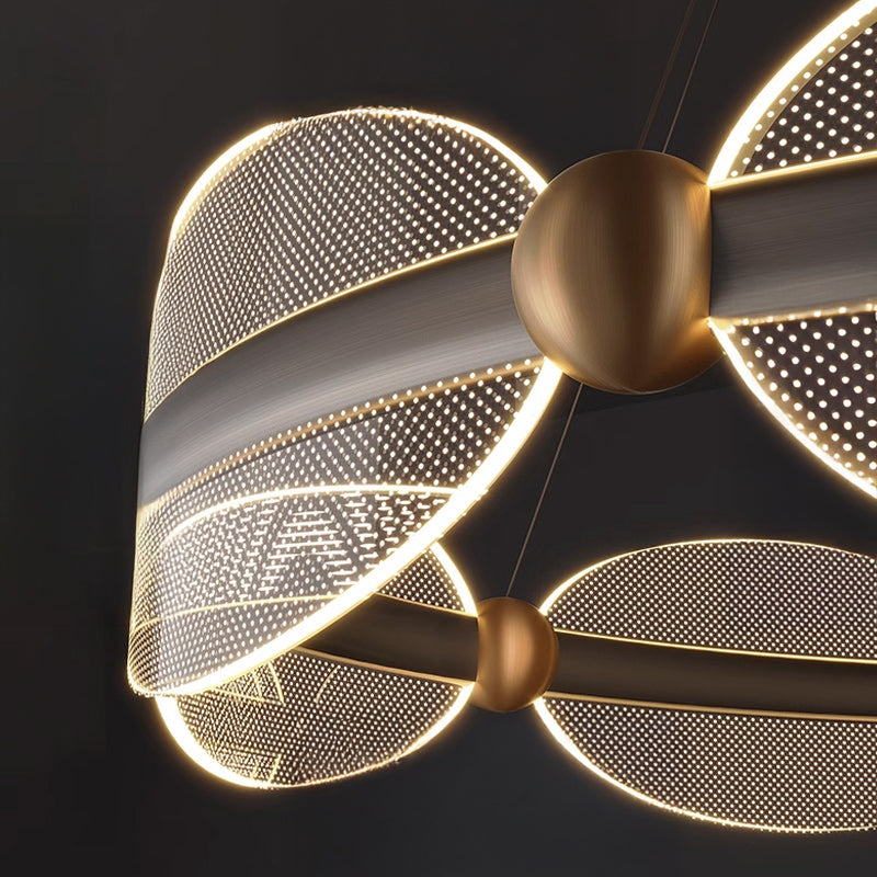 ELIS Ring Chandelier by Lampadom - angle view