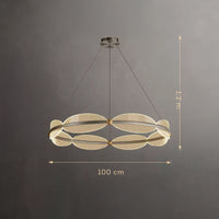 ELIS Ring Chandelier by Lampadom - top view