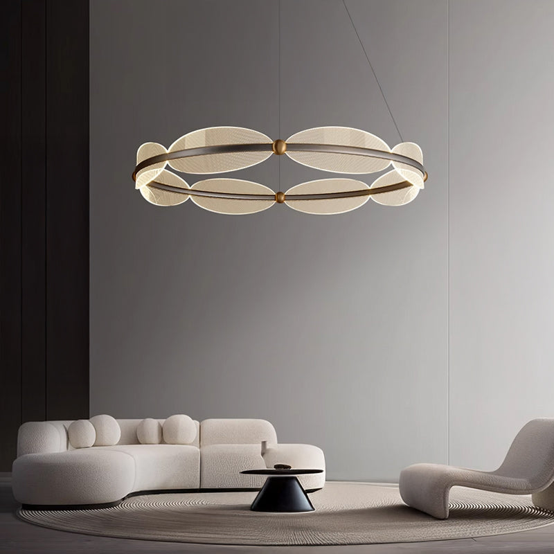 ELIS Ring Chandelier by Lampadom - detail view