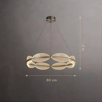 ELIS Ring Chandelier by Lampadom - close-up