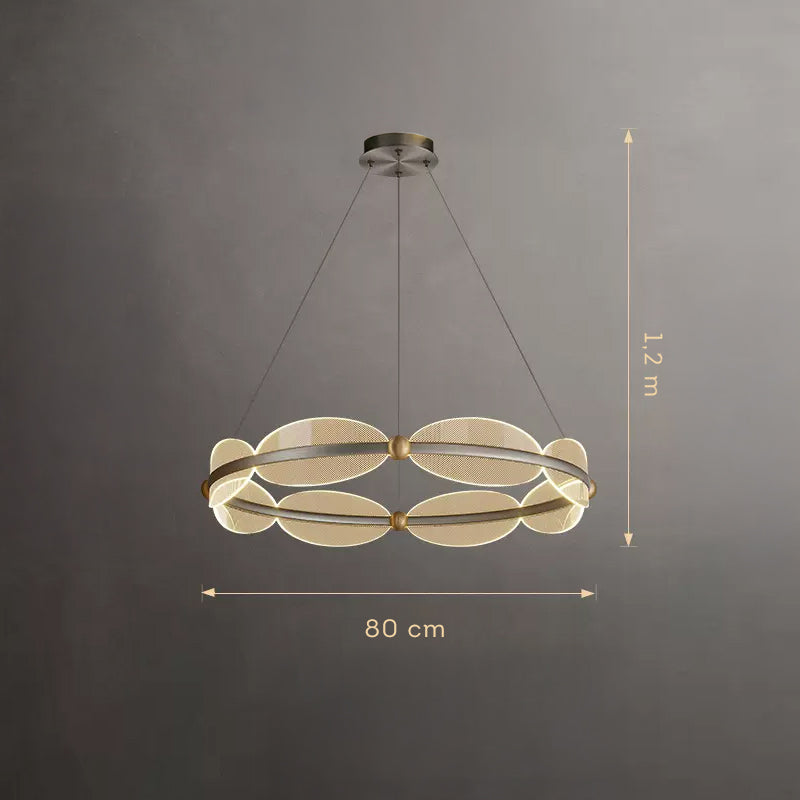ELIS Ring Chandelier by Lampadom - ambient shot