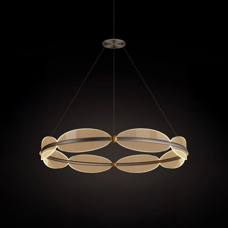 ELIS Ring Chandelier by Lampadom - detail view