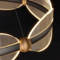 ELIS Ring Chandelier by Lampadom - scale reference