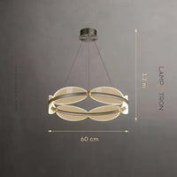ELIS Ring Chandelier by Lampadom - ambient shot