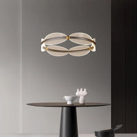 ELIS Ring Chandelier by Lampadom - side view