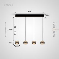 ELISER Pendant by Lampadom - detail view