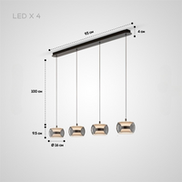 ELISER Pendant by Lampadom - top view