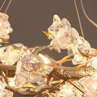 ELISHA Ring Chandelier by Lampadom - close-up