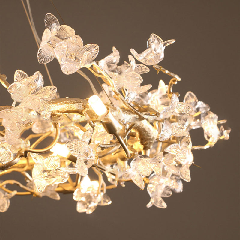 ELISHA Ring Chandelier by Lampadom - side view