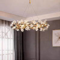 ELISHA Ring Chandelier by Lampadom - scale reference