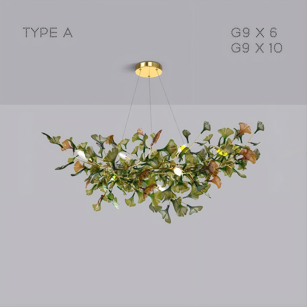 ELLING Chandelier by Lampadom - top view