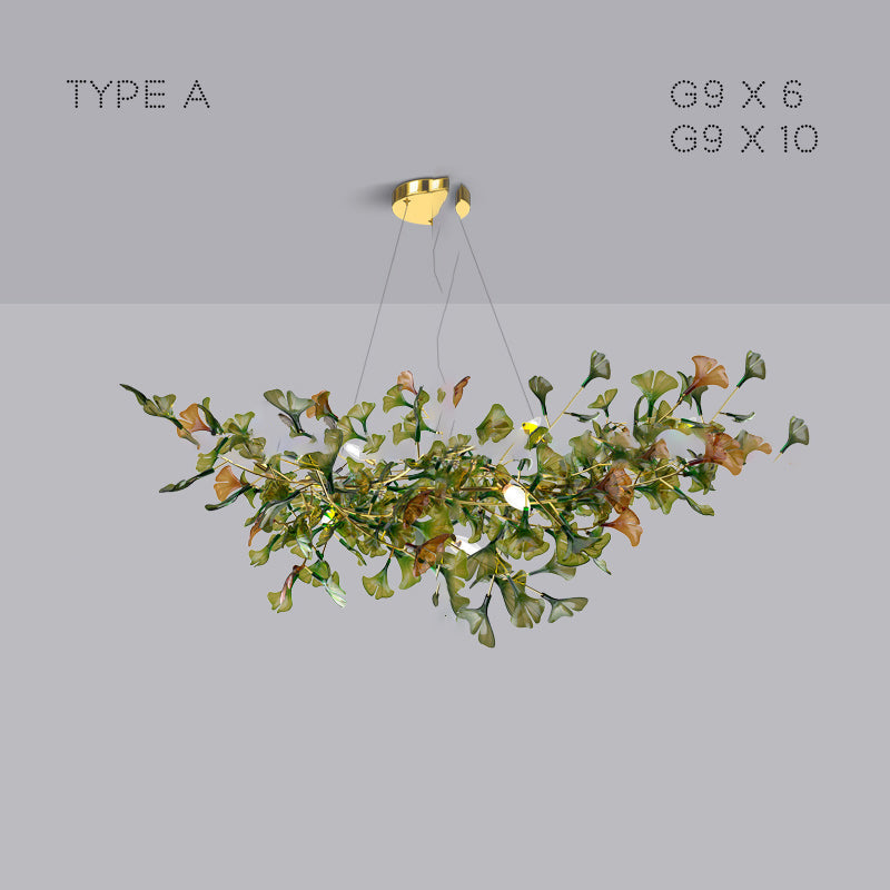 ELLING Chandelier by Lampadom - angle view