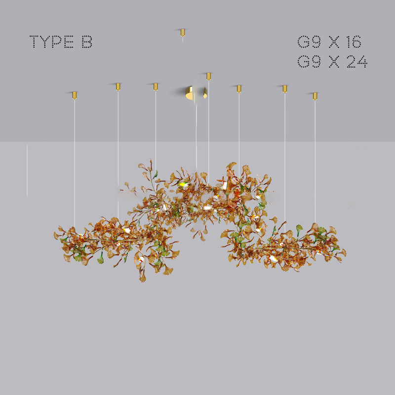 ELLING Chandelier by Lampadom - angle view