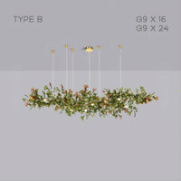 ELLING Chandelier by Lampadom - close-up