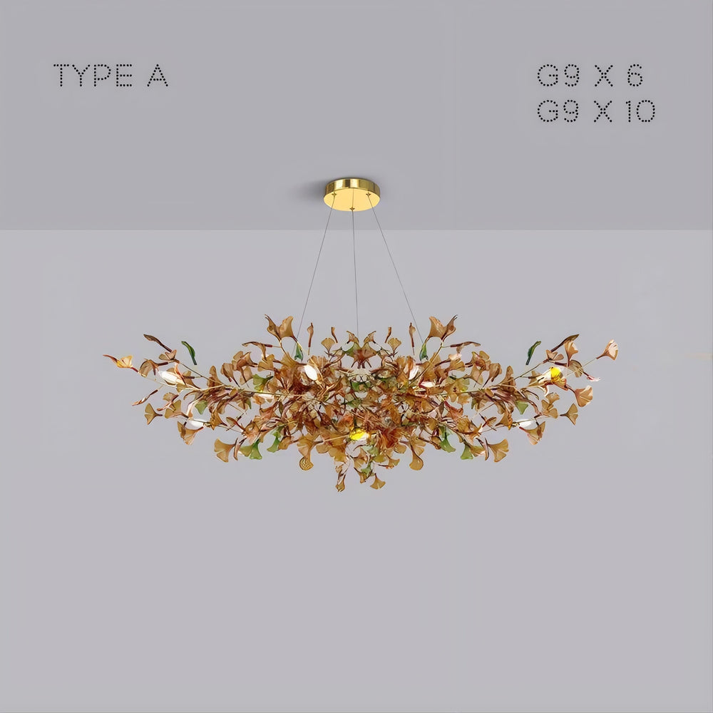 ELLING Chandelier by Lampadom - angle view