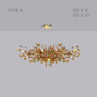 ELLING Chandelier by Lampadom - detail view
