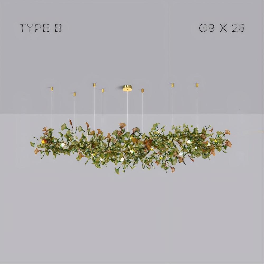 ELLING Chandelier by Lampadom - scale reference