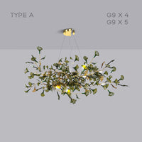 ELLING Chandelier by Lampadom - close-up