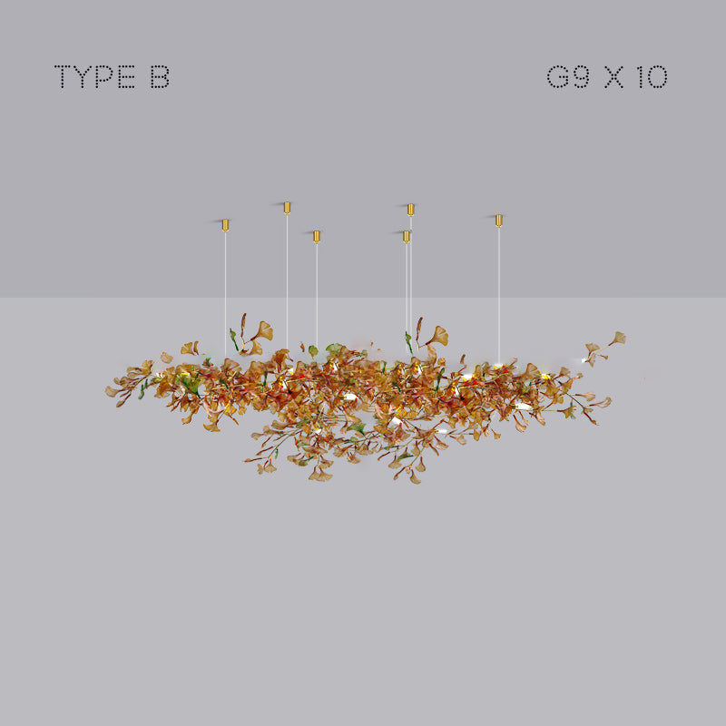 ELLING Chandelier by Lampadom - angle view