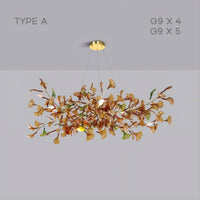 ELLING Chandelier by Lampadom - scale reference