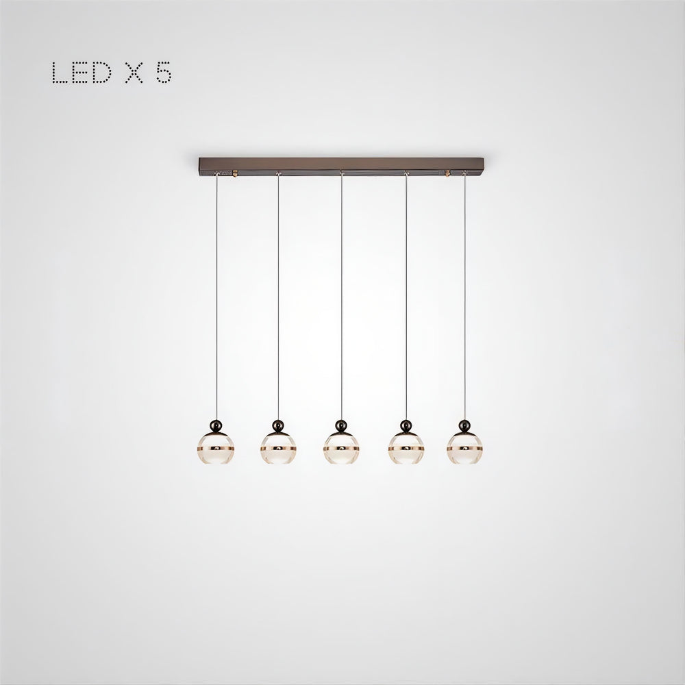 ELVARD COMBO Cascade Light by Lampadom - side view
