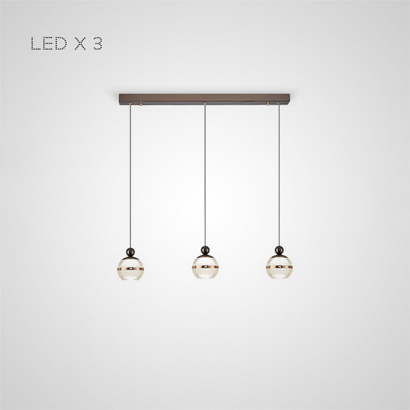 ELVARD COMBO Cascade Light by Lampadom - side view