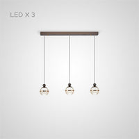 ELVARD COMBO Cascade Light by Lampadom - scale reference