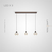 ELVARD COMBO Cascade Light by Lampadom - detail view