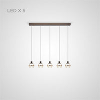 ELVARD COMBO Cascade Light by Lampadom - ambient shot