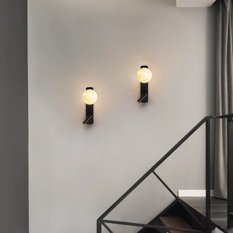 ELVIN A Wall Light by Lampadom - side view