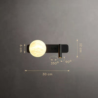 ELVIN A Wall Light by Lampadom - close-up